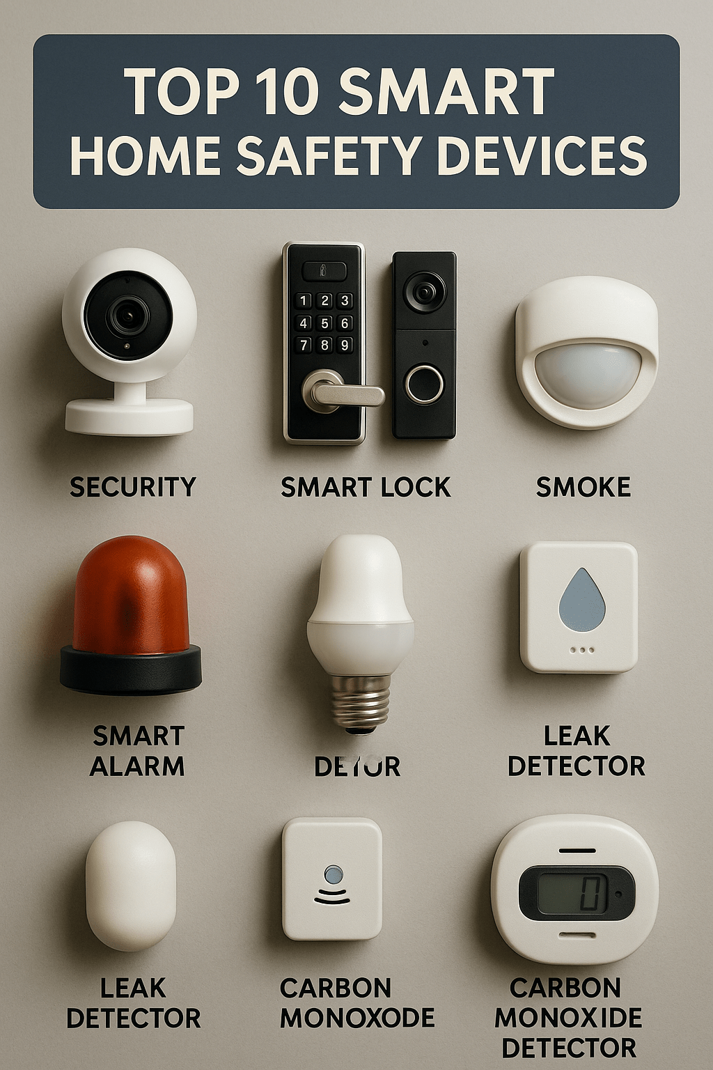 Essential gear for home safety during a collapse