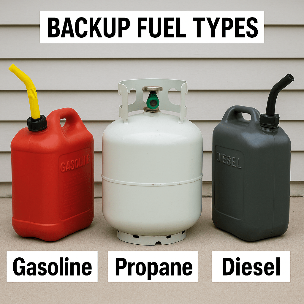 Fuel Types for Emergency Power Planning for Homeowners